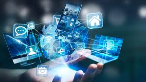 Interface digital com gráficos e dados representando o uso de inteligência artificial no estudo de mercado