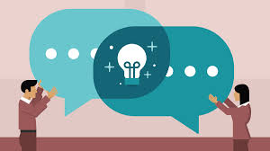 Ilustração sobre comunicação entre equipes representando problemas de gestão empresarial relacionados à comunicação interna.